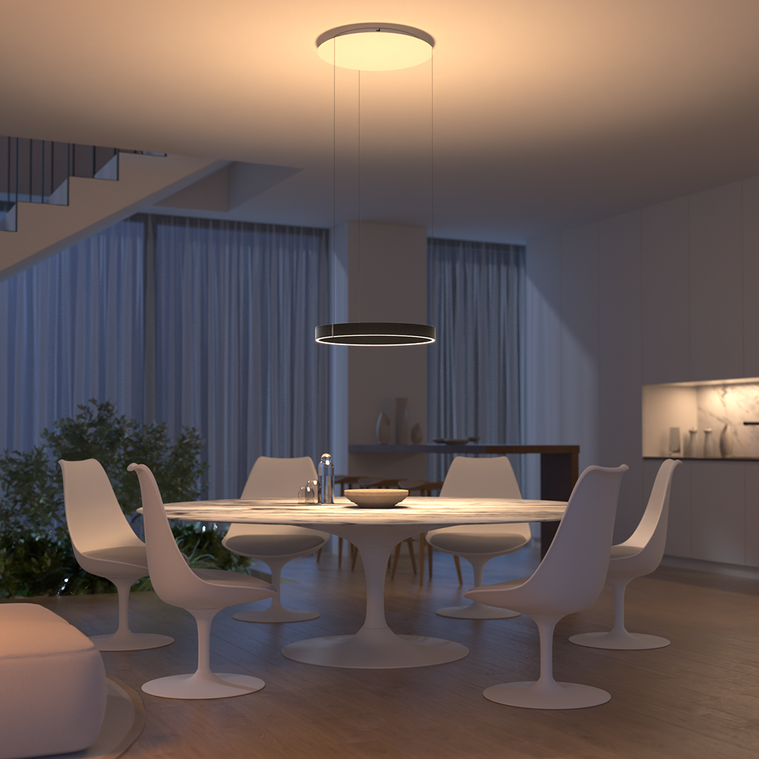 Solara LED Pendant Light | Stepless Dimmable, Adjustable Color Temperature