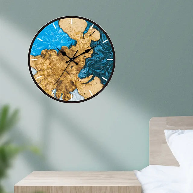 ZeitGlanz: Transparent Wall Clock – Modern Design Clock