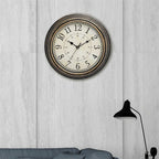 ZeitHolz: Vintage Wall Clock Made of Wood – Nostalgic Design for Stylish Living Spaces