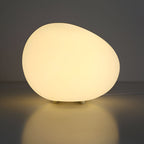 ZenKiesel: Nature-Inspired LED Table Lamp in Stone Shape with Warm Light – for Bedrooms & Reading Corners