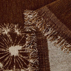ZenLoom: Japandi Sofa Throw with Dandelion Pattern – Stylish Microfiber Sofa Cover