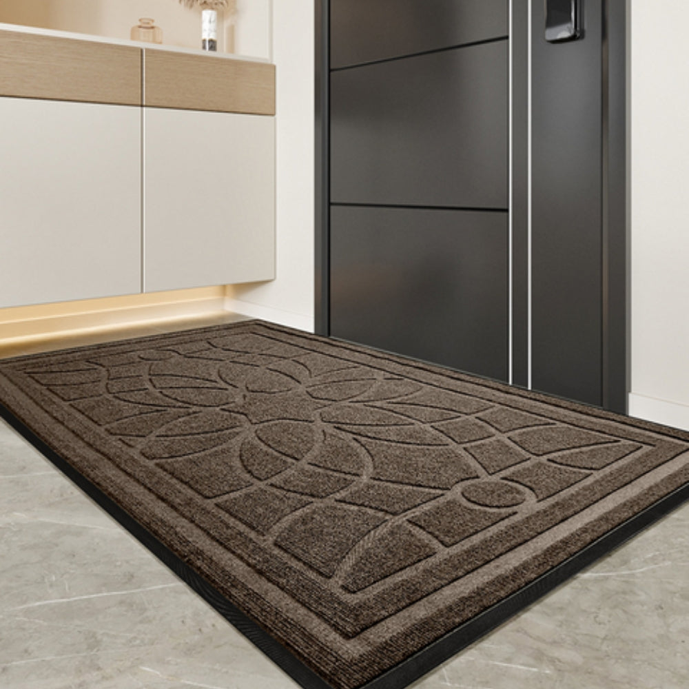 ZenStep: Elegant Doormat with Mandala Pattern – Easy to Care, Secure Grip & Decorative for Living Room & Kitchen