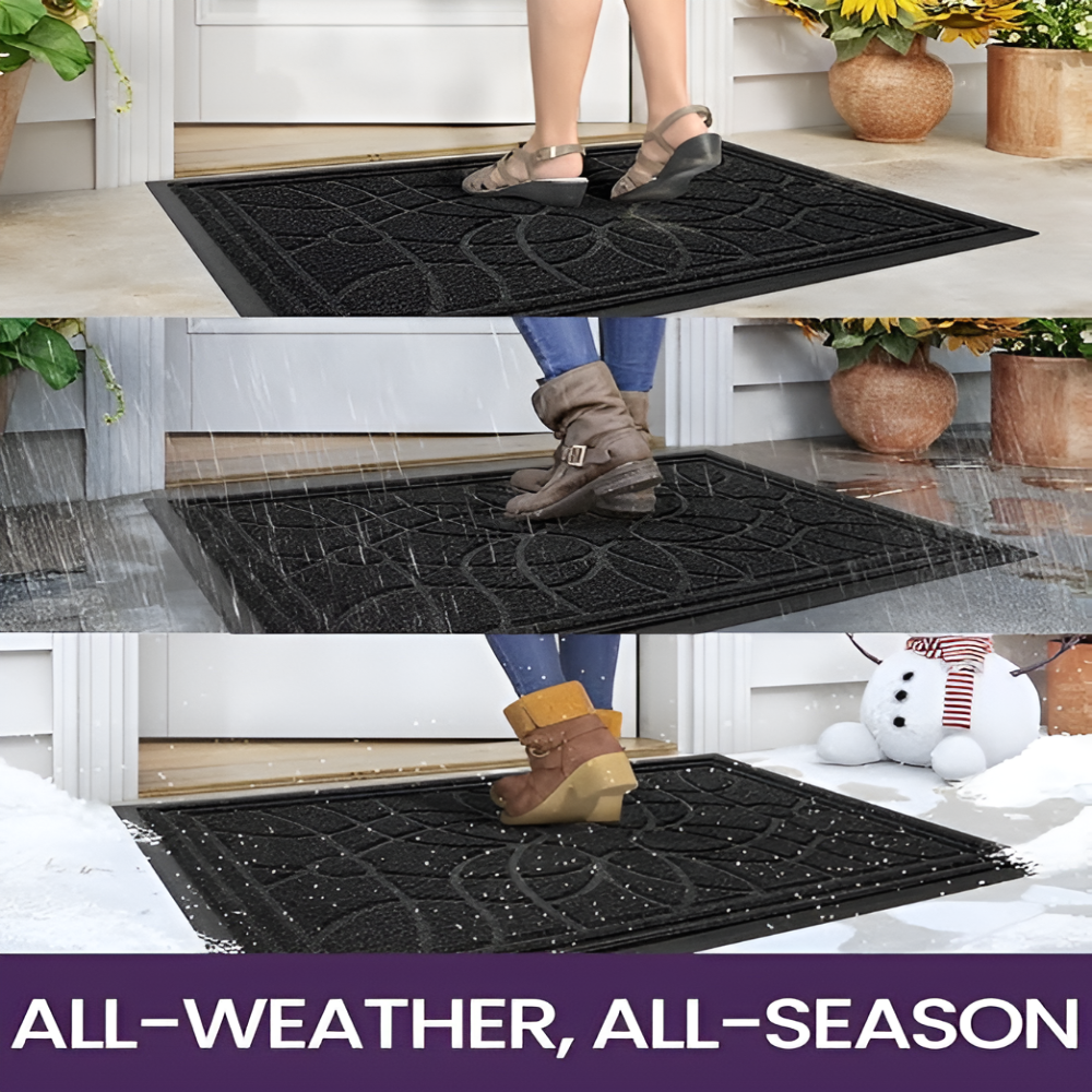 ZenStep: Elegant Doormat with Mandala Pattern – Easy to Care, Secure Grip & Decorative for Living Room & Kitchen
