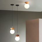 Zenora: Japanese Ceiling Light Made of Wood – LED Light for Living Room & Bedroom
