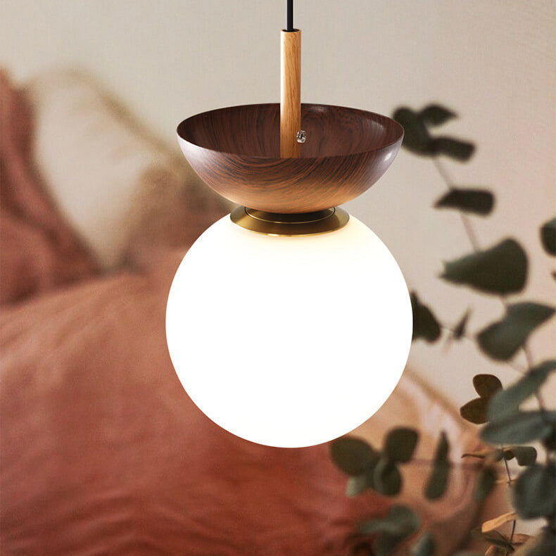 Zenora: Japanese Ceiling Light Made of Wood – LED Light for Living Room & Bedroom