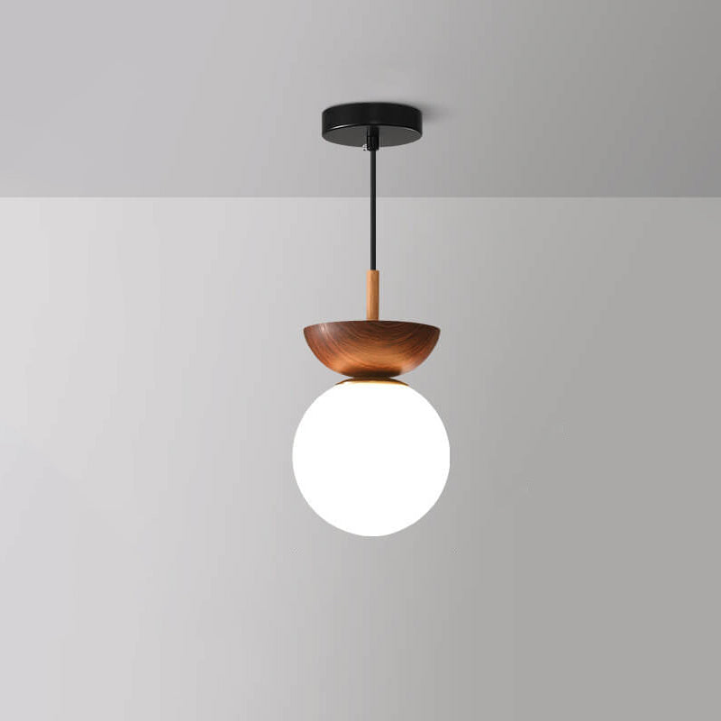 Zenora: Japanese Ceiling Light Made of Wood – LED Light for Living Room & Bedroom