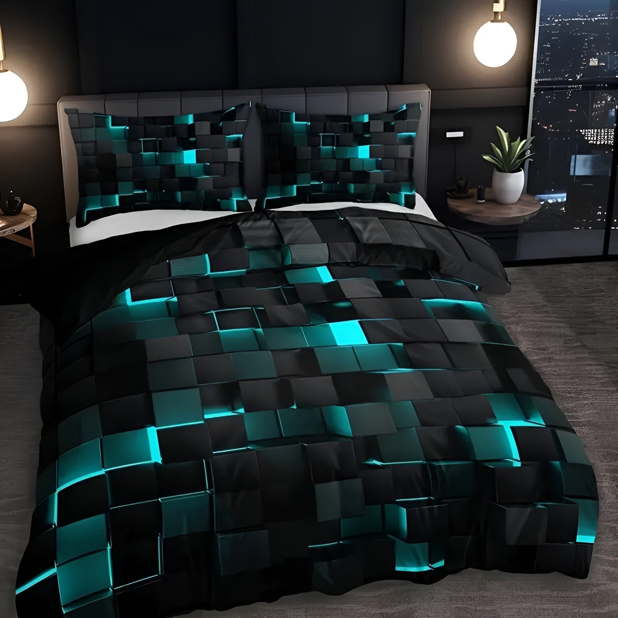 FutureRelax: Stylish Duvet Cover Set – Breathable, Comfortable & Durable with High-Tech Design for Home
