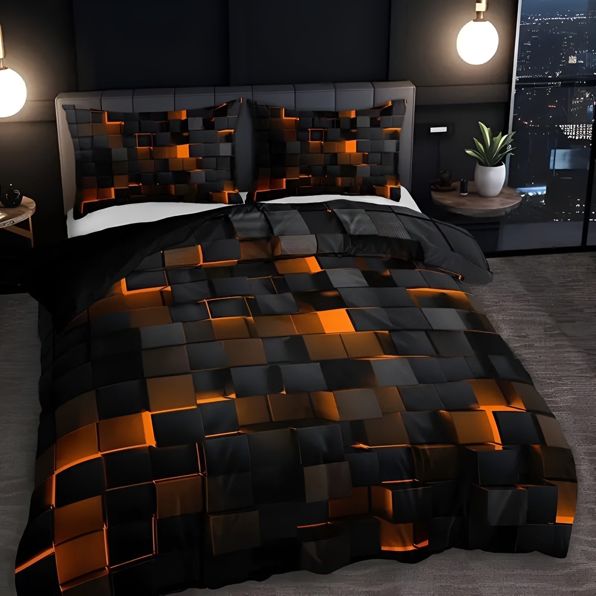 FutureRelax: Stylish Duvet Cover Set – Breathable, Comfortable & Durable with High-Tech Design for Home