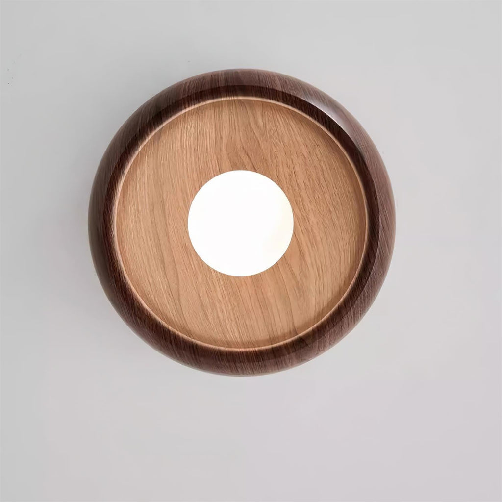Bela Ceiling Lamp | Minimalist Wooden Design, Soft LED Lighting