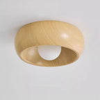 Bela Ceiling Lamp | Minimalist Wooden Design, Soft LED Lighting