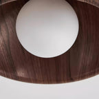 Bela LED Plafondlamp | Minimalistisch Houtlook Design, Warm Licht