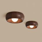 Bela LED Plafondlamp | Minimalistisch Houtlook Design, Warm Licht
