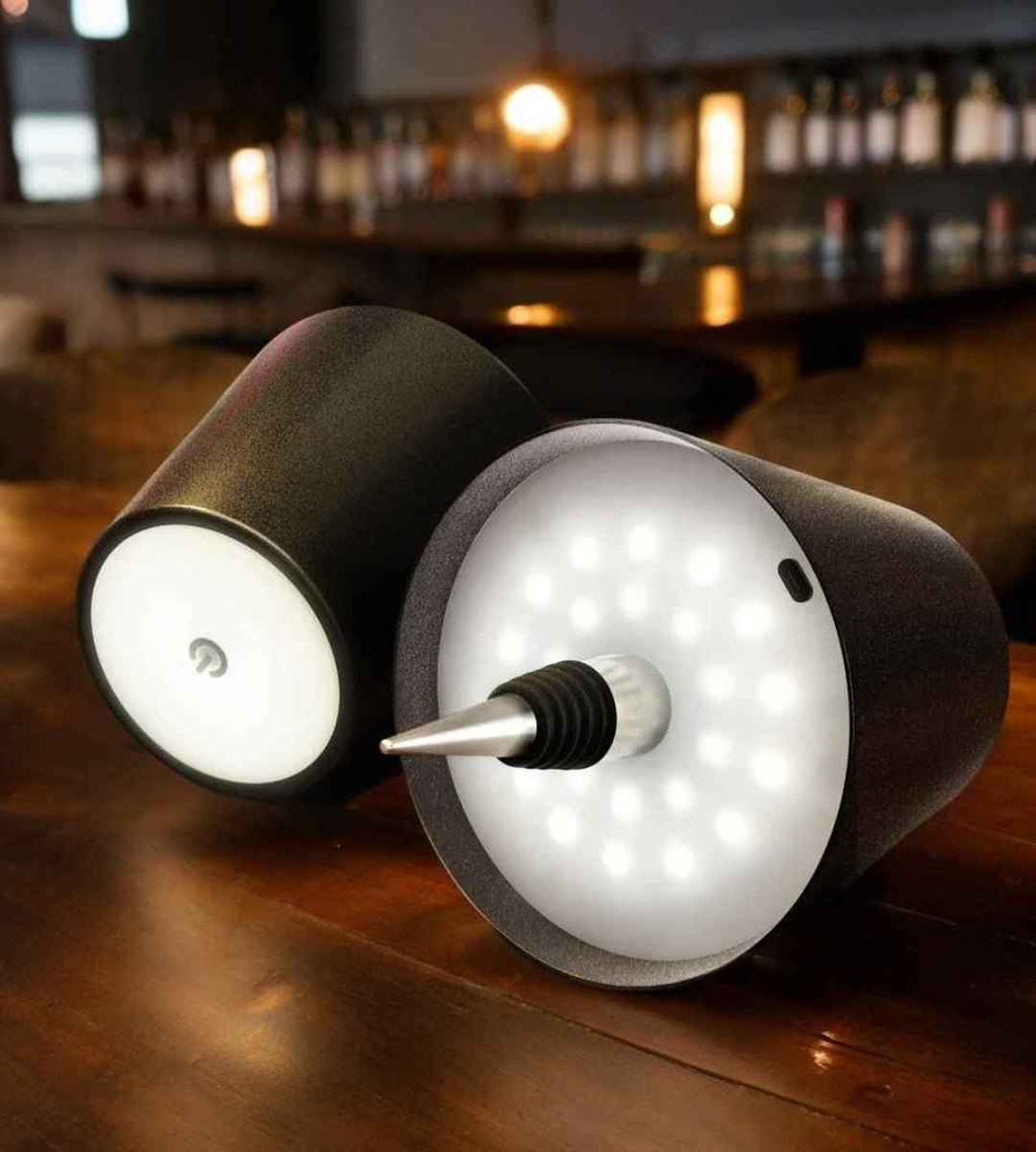 Bello Bottle Lamp | USB-C Rechargeable, Adjustable Warm Light
