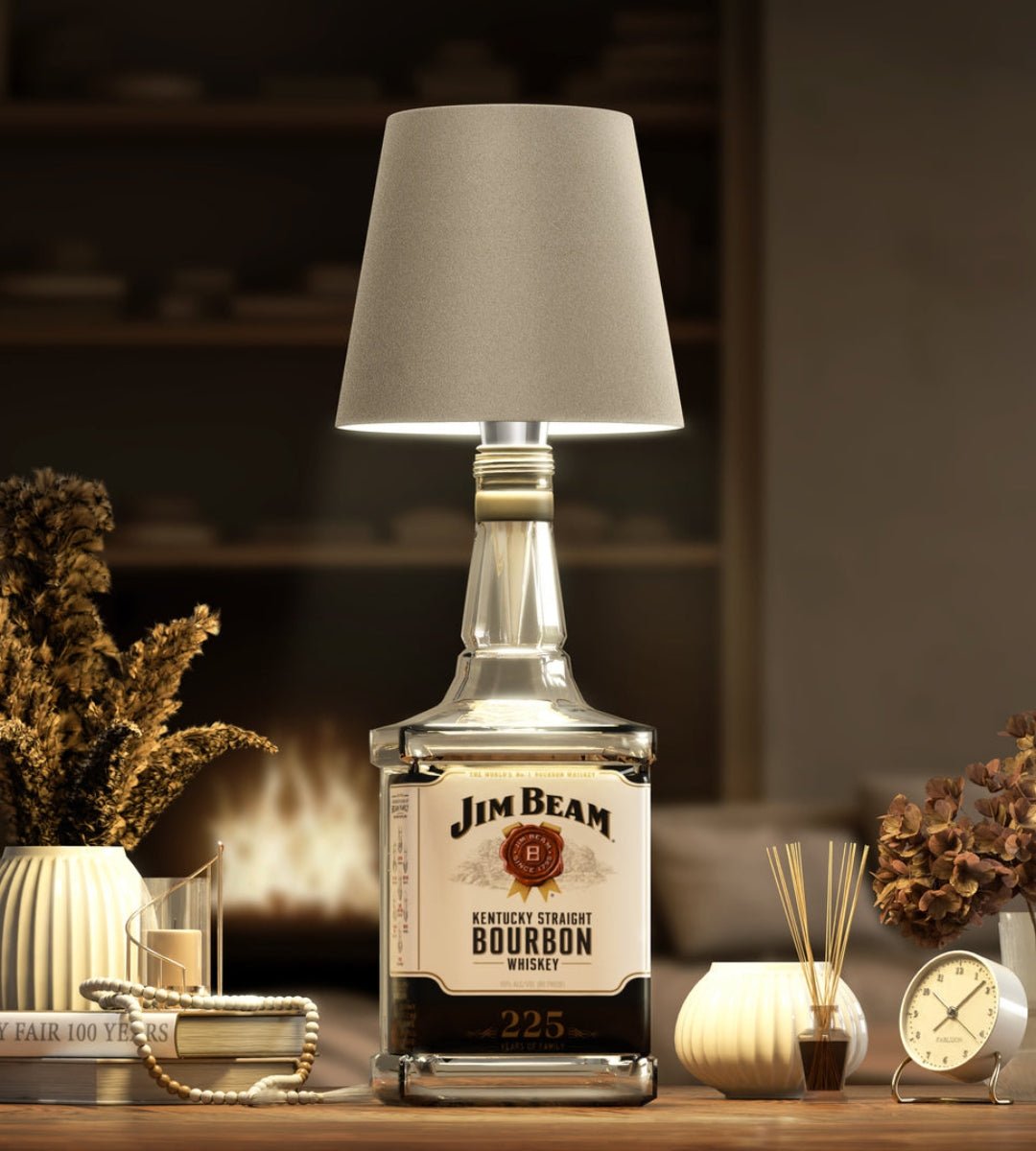 Bello Bottle Lamp | USB-C Rechargeable, Adjustable Warm Light