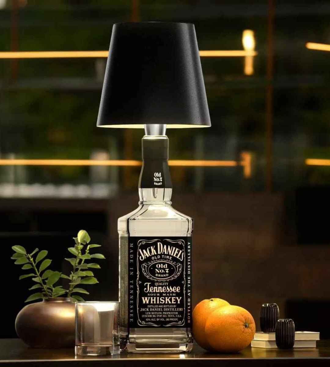 Bello Bottle Lamp | USB-C Rechargeable, Adjustable Warm Light