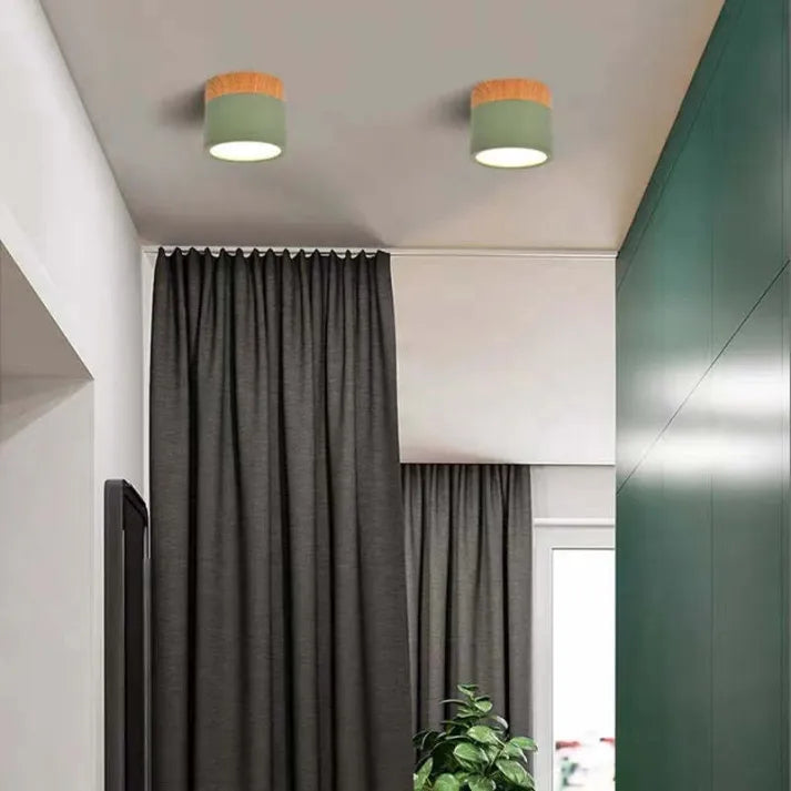ZylisLight: Cylindrical LED Ceiling Light for Hallway, Kitchen & Living Room