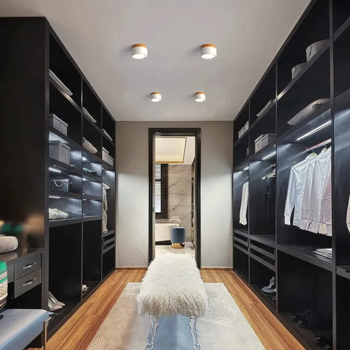 ZylisLight: Cylindrical LED Ceiling Light for Hallway, Kitchen & Living Room