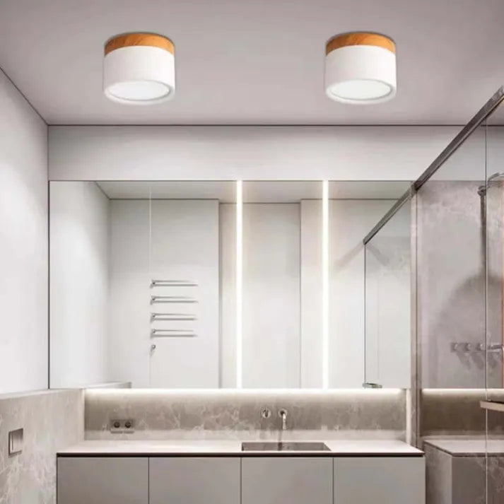 ZylisLight: Cylindrical LED Ceiling Light for Hallway, Kitchen & Living Room