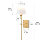 Bela Wireless Wall Light | Rechargeable, Remote Controlled