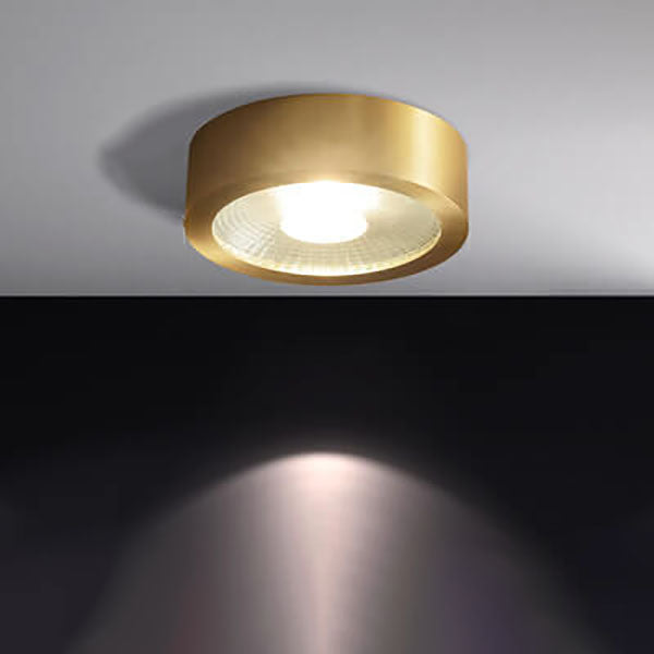 Nordic Style Ultra-Thin All-Copper LED Flush Mount Light