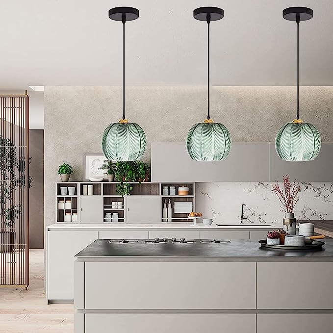 Aalin: Design Pendant Light made of Colored Milk Glass with E27 Socket – for Modern Dining Areas