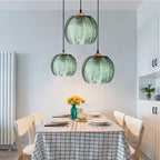 Aalin: Design Pendant Light made of Colored Milk Glass with E27 Socket – for Modern Dining Areas