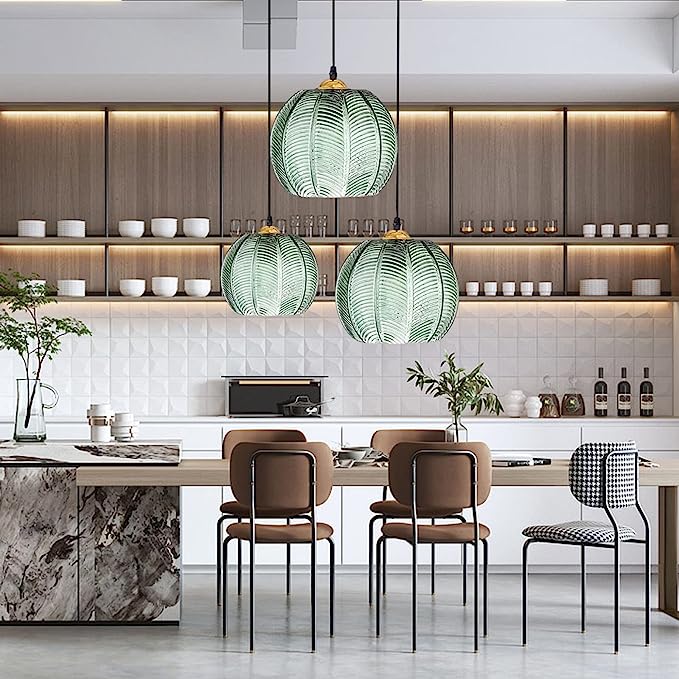 Aalin: Design Pendant Light made of Colored Milk Glass with E27 Socket – for Modern Dining Areas