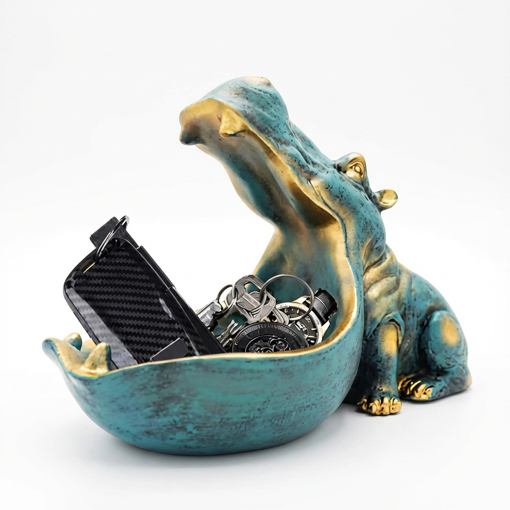 Valtero – Decorative Hippopotamus Statue