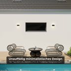 Alera Wall Light | Warm 2700K, IP54 Weatherproof