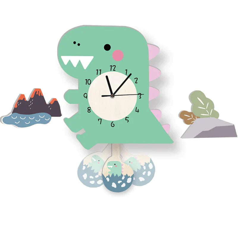 Brilvo - Animal Wall Clock for Children