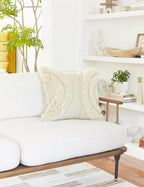 Aero Arches Pillow | High-Low Texture, Minimalist Design