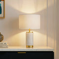 Arden LED table lamp with USB charging port
