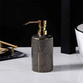 Palais Bathroom Accessories Set | Ceramic with Gold Accents