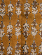 Bela Quilt | Linen Cotton Blend, Floral Block Print