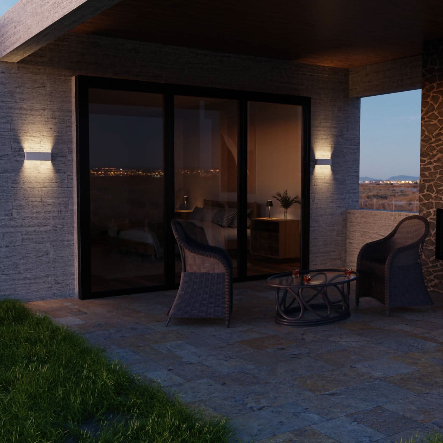Bela Wall Light | Outdoor LED, IP65 Protection