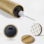 Glow – Natural Wood & Frosted Glass Portable Night Light