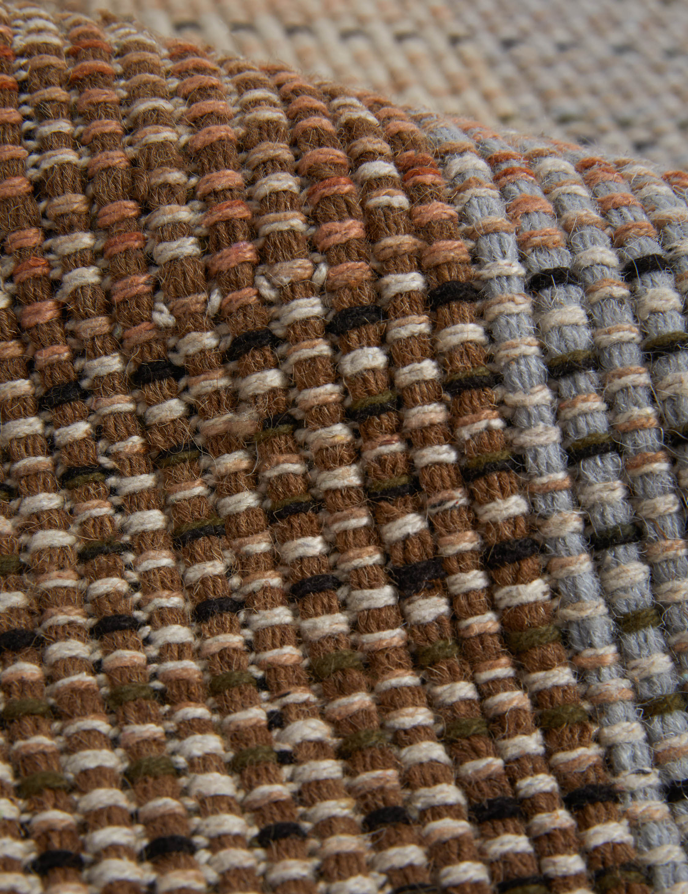 Sora Handwoven Rug | Wool-Blend, Geometric Motif