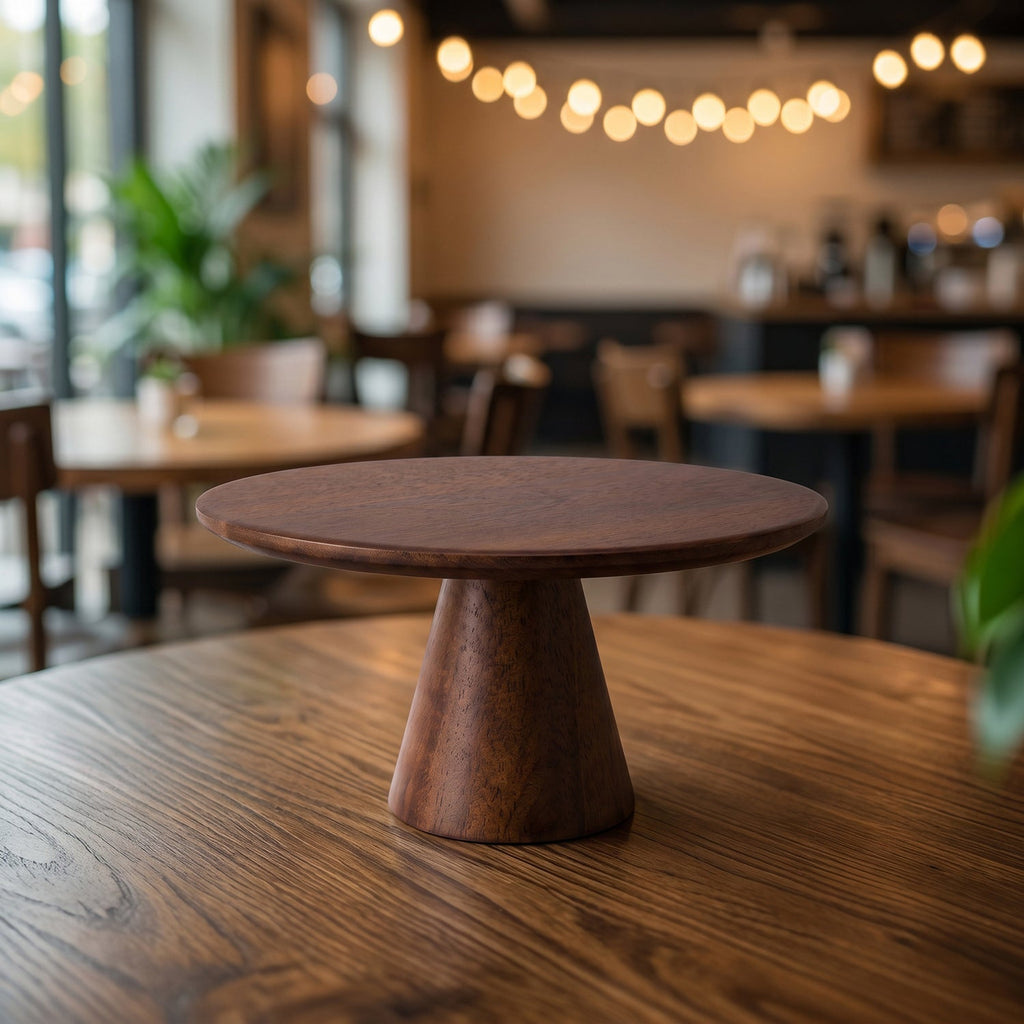 Alera Acacia High Raised Tray | Solid Wood, Versatile Design