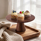 Alera Acacia High Raised Tray | Solid Wood, Versatile Design