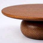Aurelia Low Raised Tray | Solid Acacia Wood, Low-Profile Design