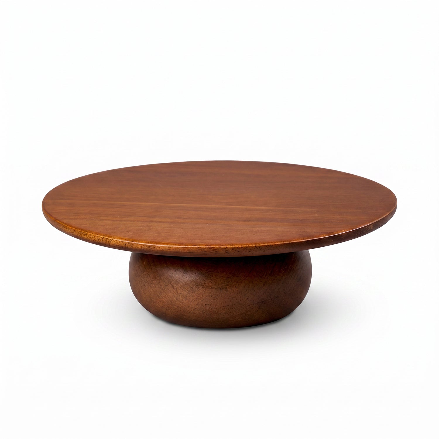 Aurelia Low Raised Tray | Solid Acacia Wood, Low-Profile Design