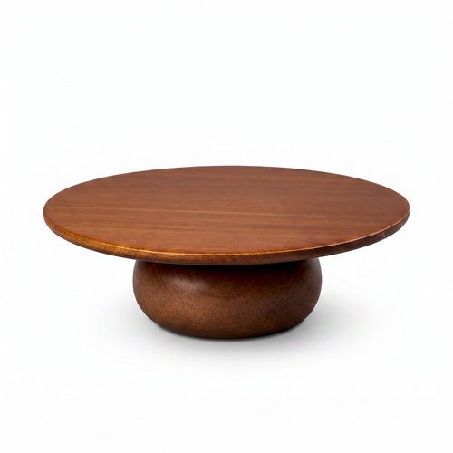 Aurelia Low Raised Tray | Solid Acacia Wood, Low-Profile Design