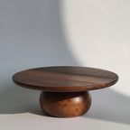 Aurelia Low Raised Tray | Solid Acacia Wood, Low-Profile Design