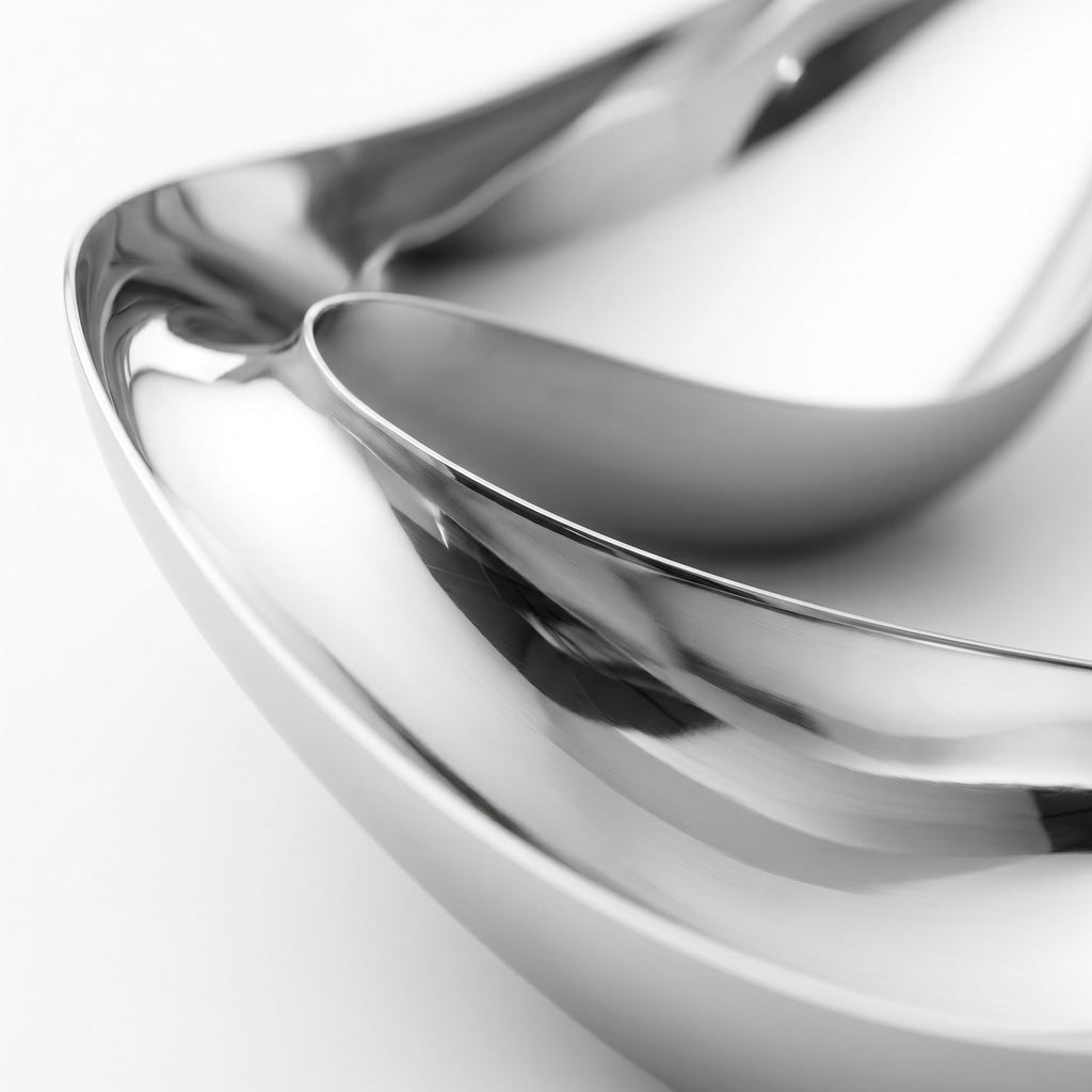 Luxe Infinity Tray | 304 Stainless Steel, Triple Compartment