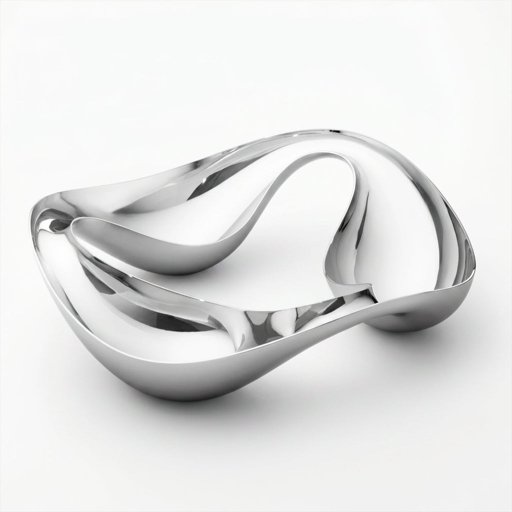 Luxe Infinity Tray | 304 Stainless Steel, Triple Compartment