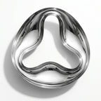 Luxe Infinity Tray | 304 Stainless Steel, Triple Compartment