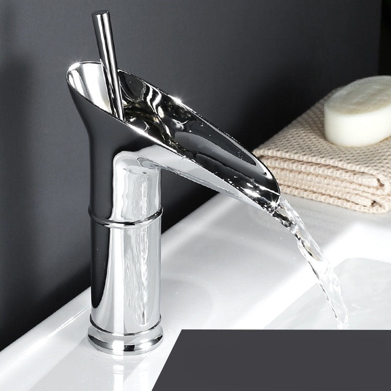 Mirelia - Single-lever Vintage Waterfall Faucet for Modern Washbasin