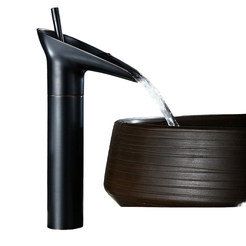 Mirelia - Single-lever Vintage Waterfall Faucet for Modern Washbasin