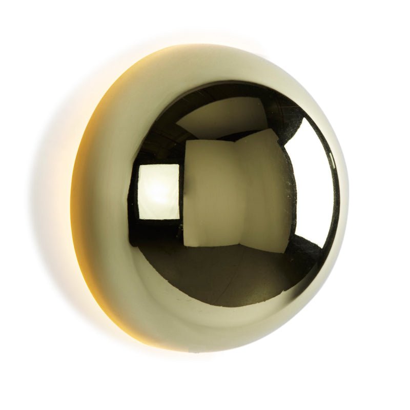 Bela Eclipse Wall Lamp | Gold Finish, Ambient Backlight