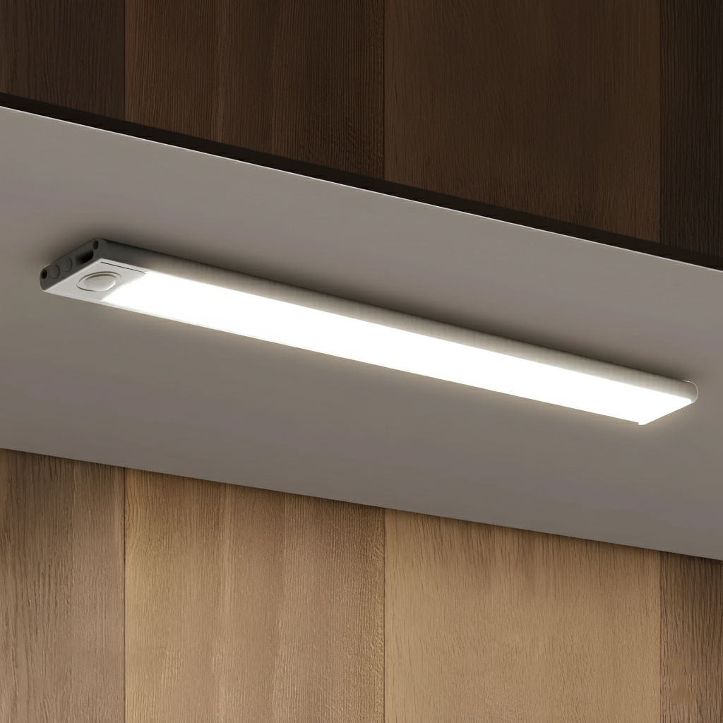 Rechargeable Motion Sensor LED Light – Wireless Stick-On Night Light for Hallways, Closets & Stairs